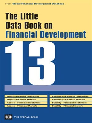 cover image of Little Data Book on Financial Development 2013